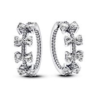 Orecchini Pandora Donna in Argento Zirconia 293545C01 - 293545C01